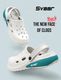 RED TAPE Men Clogs Sandal (White, 7) - Image 3