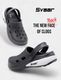 CABANARETAIL Men Clogs Sandal Black Size 7 - Image 3