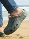 RED TAPE Men Clogs Sandal (Olive, 6) - Image 3