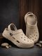 BERSACHE Men Clogs Sandal Camel Size 6 - Image 3