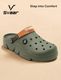 BERSACHE Men Clogs Sandal (Grey , 7) - Image 3