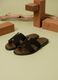 DELEFS Men Sandal (Black , 6) - Image 3
