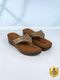 Dipyo Women Flats Sandal Gold Size 4 - Image 3
