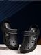 RED TAPE Men Clogs Sandal (Grey, Black, Size 10) - Image 3