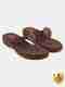 Dipyo Women Flats Sandal Gold Size 4 - Image 2