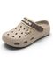FLITE Men Clogs Sandal (Khaki, Olive, 9) - Image 4