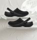 Elite Men LITE OFF RIDE 360 CLASSIC STRAP Clogs Sandal (Black, Grey , 9) - Image 3