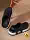 BERSACHE Men Clogs Sandal Camel Size 6 - Image 2