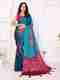 kryone Printed Assam Silk Pure Silk Saree (Black) - Image 2