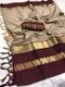 Paramitaladiescorner Embroidered Handloom Cotton Blend Saree (Multicolor) - Image 3