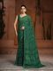 PRIYANSH CREATION Woven Bollywood Cotton Silk Saree (Green) - Image 3