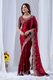 Celeb Styles Embellished Bollywood Net Saree (Cream, Gold) - Image 4