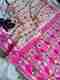 Ramani brothers Woven Mekhela Chador Pure Silk Saree (Pink) - Image 2