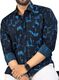 Tyzlo Men Regular Fit Printed Spread Collar Casual Shirt - Image 3