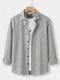 METRONAUT Men Regular Fit Solid Spread Collar Formal Shirt - Image 3