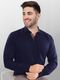 METRONAUT Men Regular Fit Solid Spread Collar Formal Shirt - Image 4