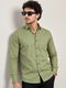 Marmic Fab Men Boxy Fit Solid Spread Collar Casual Shirt - Image 3