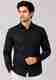 EyeBogler Men Relaxed Fit Solid Hood Collar Casual Shirt - Image 2