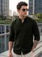 Fagul Culture Men Regular Fit Solid Spread Collar Casual Shirt - Image 4