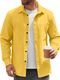 GLOREN Men Regular Fit Solid Spread Collar Casual Shirt - Image 3