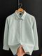 CAMBREEN Men Regular Fit Striped Spread Collar Casual Shirt - Image 3