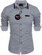 MAHAKAAL CREATION Men Slim Fit Solid Spread Collar Casual Shirt (Pack - Image 3