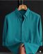youth first Men Slim Fit Solid Spread Collar Casual Shirt - Image 3