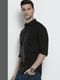 JACKBELLA Men Regular Fit Solid Button Down Casual Shirt - Image 3