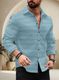 YELLOWDASH Men Regular Fit Striped Spread Collar Casual Shirt - Image 3