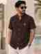 Uzmax Men Slim Fit Solid Spread Collar Casual Shirt - Image 2
