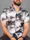 Tyzlo Men Regular Fit Printed Spread Collar Casual Shirt - Image 2
