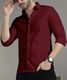 Mardexx Men Regular Fit Solid Spread Collar Casual Shirt - Image 3