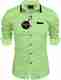 FUBAR Men Slim Fit Solid Mandarin Collar Casual Shirt (Pack of 2) - Image 2