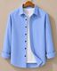 JACKBELLA Men Regular Fit Striped Spread Collar Casual Shirt - Image 4