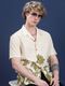 FTX Men Regular Fit Embroidered Lapel Collar Casual Shirt - Image 3