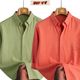 youth first Men Slim Fit Solid Spread Collar Casual Shirt - Image 4
