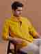 WE KAIKA Men Regular Fit Solid Spread Collar Casual Shirt - Image 2
