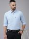 ZENVAR Men Regular Fit Solid Spread Collar Casual Shirt - Image 3