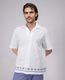 klyzee Men Slim Fit Ethnic Motifs Spread Collar Casual Shirt - Image 3