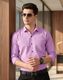 Xfggggy Men Boxy Fit Checkered Spread Collar Casual Shirt - Image 4