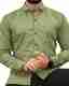 METRONAUT Men Regular Fit Solid Spread Collar Formal Shirt - Image 2