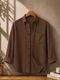 mozero Men Regular Fit Solid Spread Collar Casual Shirt (Pack of 2) - Image 3