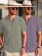METRONAUT Men Regular Fit Mandarin Collar Casual Shirt (Pack of 2) - Image 3