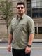 bellstone Men Relaxed Fit Solid Spread Collar Casual Shirt - Image 4