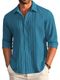 Xfggggy Men Boxy Fit Checkered Spread Collar Casual Shirt - Image 3