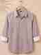 METRONAUT Men Regular Fit Striped Spread Collar Casual Shirt - Image 2