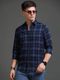vdlooks Men Regular Fit Checkered Casual Shirt - Image 3