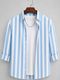 SH FSN Men Regular Fit Dyed/Ombre Spread Collar Casual Shirt - Image 4