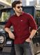 Dennis Lingo Men Slim Fit Solid Spread Collar Casual Shirt - Image 3