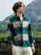 Black Deer Men Regular Fit Checkered Spread Collar Casual Shirt - Image 2